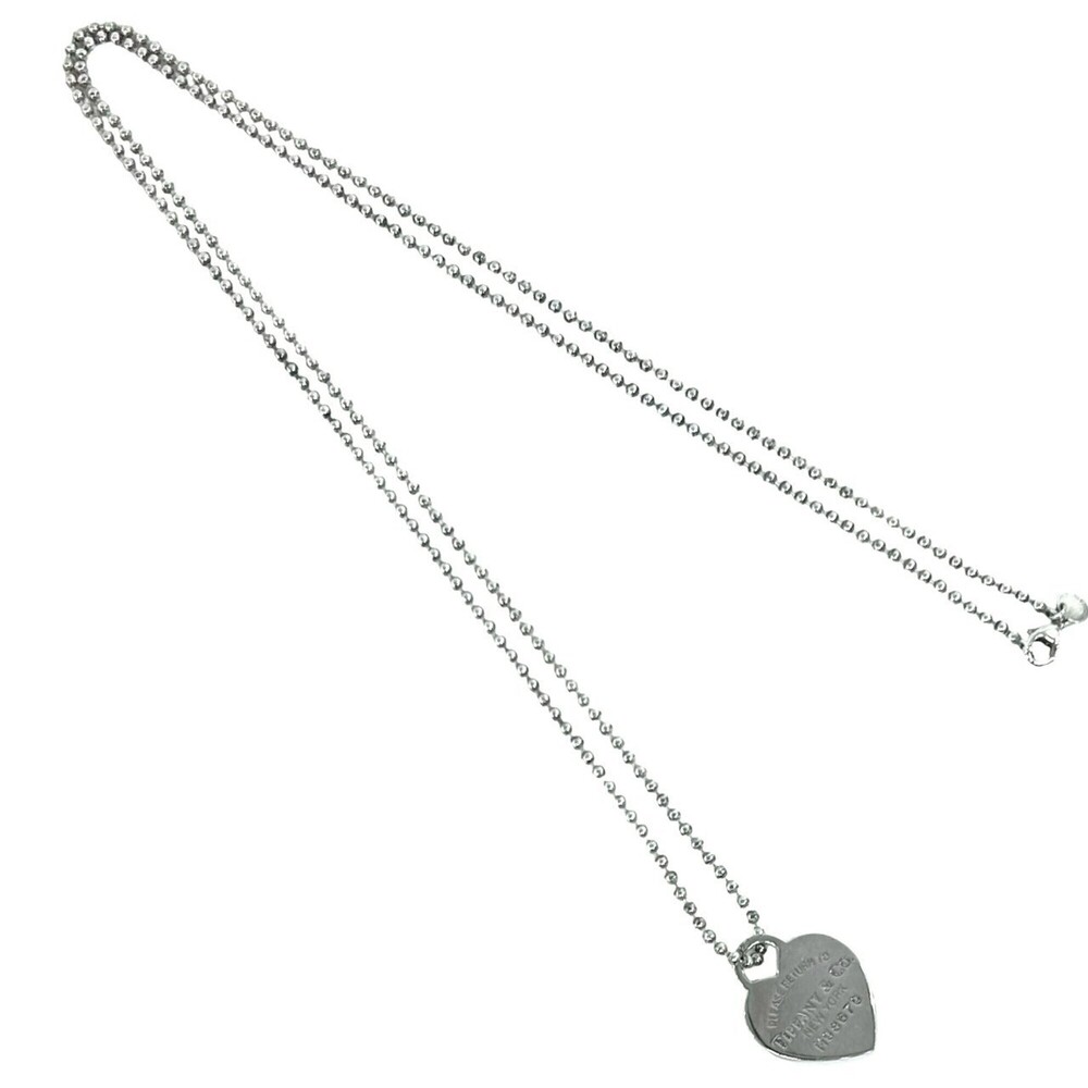 TIFFANY Silver Heart Necklace